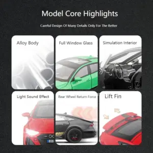 1/32 Scale RS7 Diecast Model Car 14 S1a26d80821ce4267802fbad76472bfa0a