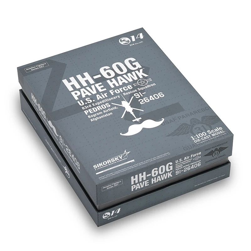 HH-60G Pave Hawk 1:100 Scale Diecast Model 7 HH-60G Pave Hawk 1:100 Scale Diecast Model - Image 7