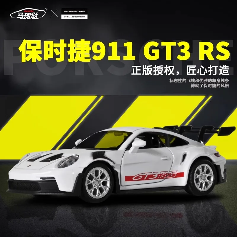 1:36 Scale Diecast Porsche 911 GT3 RS Model 2 1:36 Scale Diecast Porsche 911 GT3 RS Model - Image 2