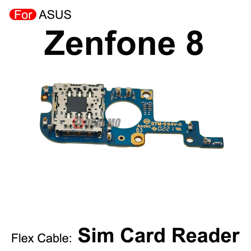 Asus ZenFone 8 Flex Cable Set with Charging Port 8 Asus ZenFone 8 Flex Cable Set with Charging Port - Image 8
