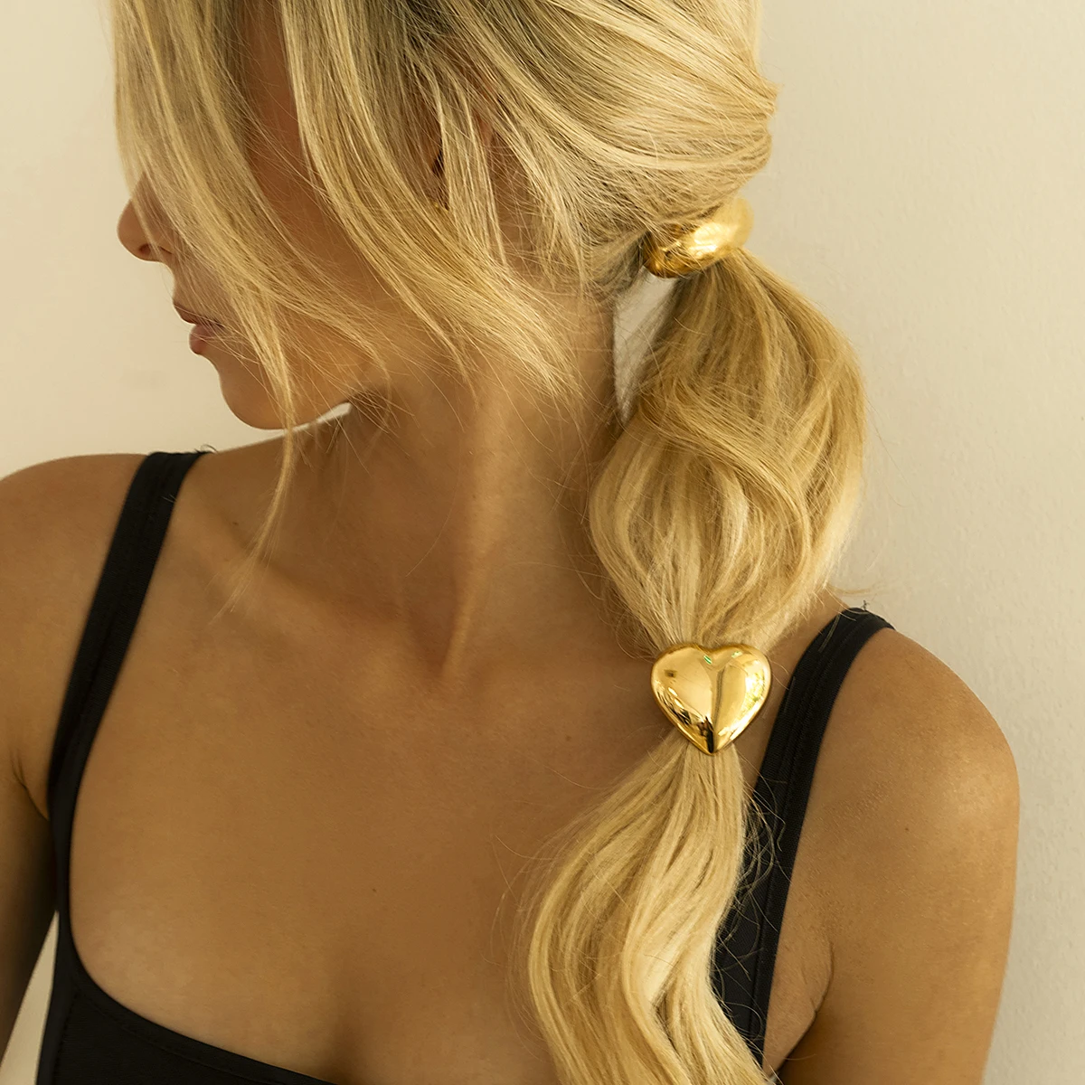 Stainless Steel Abstract Dome Hair Accessory 3 Stainless Steel Abstract Dome Hair Accessory - Image 3