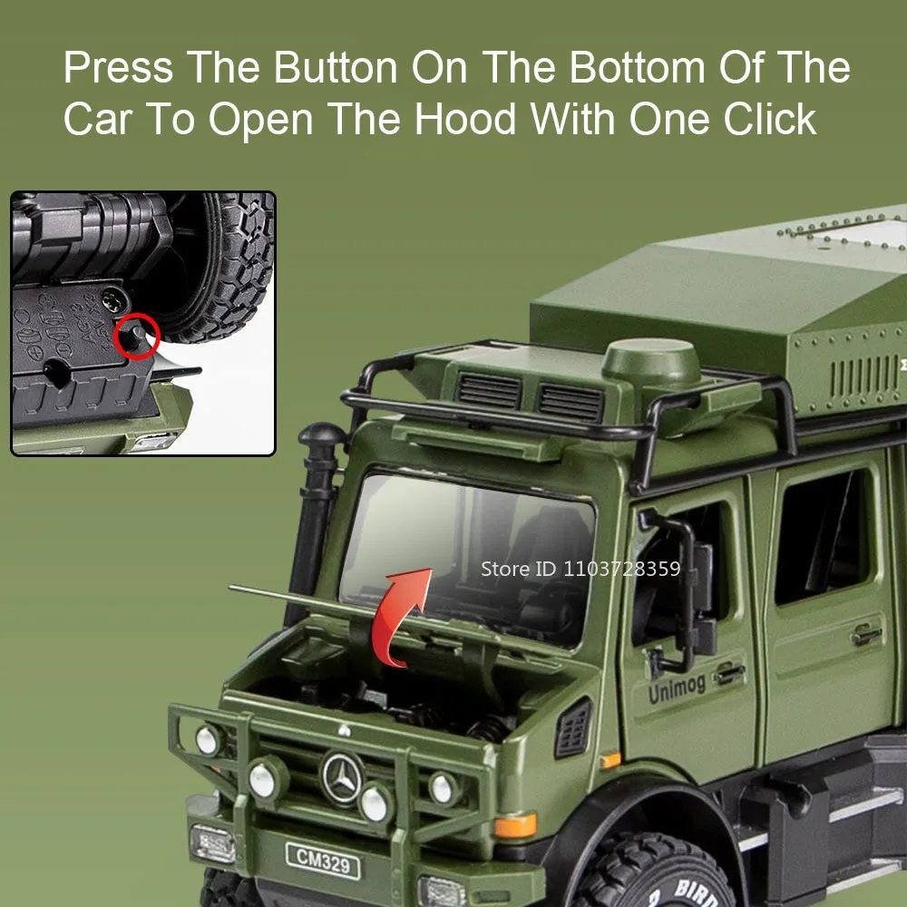 Rugged UNIMOG RV U5000 Model Toy 3 Rugged UNIMOG RV U5000 Model Toy - Image 3