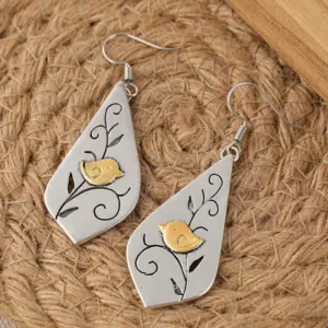Vintage Silver Drop Earrings with Animal Motifs 10 S1ab0700cf2aa4c3cb6192ba531343c1aa