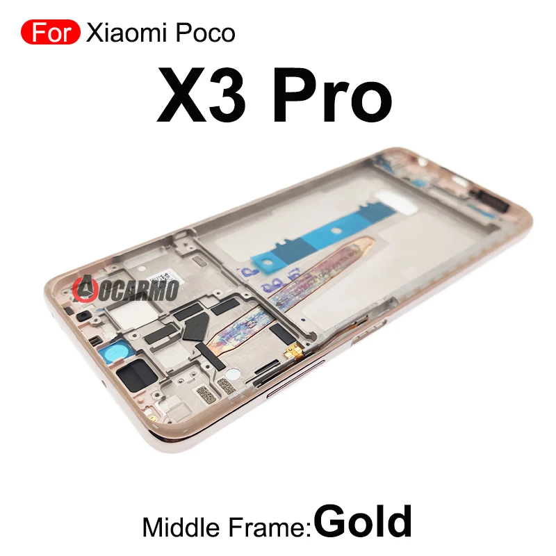 Xiaomi Poco X3 Pro Replacement Set in Black, Blue, Gold 10 Xiaomi Poco X3 Pro Replacement Set in Black, Blue, Gold - Image 10