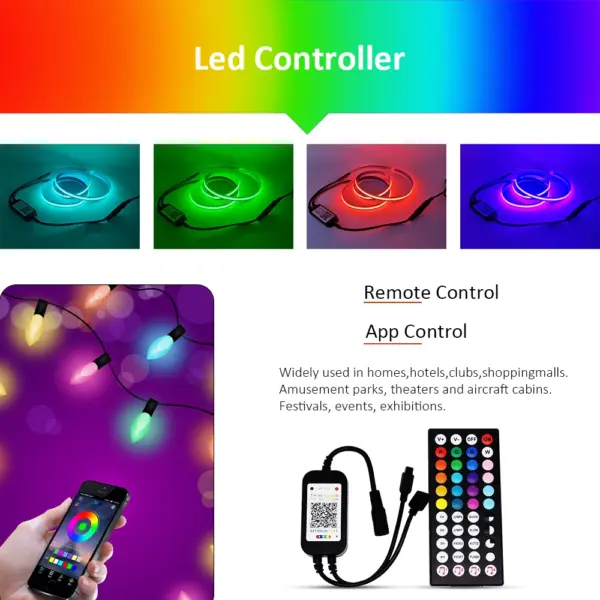 Mini RGB Bluetooth LED Controller for Strips | JakeSpecial