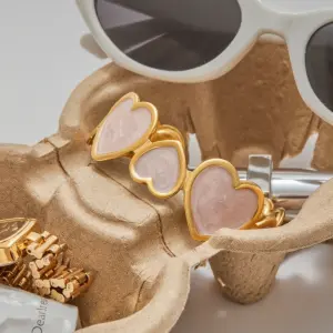 Elegant Stainless Steel Pink Heart Bracelet 10 S1ae07a338af5460b82dba2fb0d61f7450