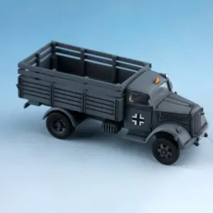 1/72 Scale WWII German Opel Transport Truck Model 5 S1ae79256ca674302ad2f0599632c9a1at