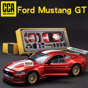 Gulf Ford Mustang GT 2018 Diecast Model 12 S1ae9422958fd49789db990440cf84542W