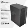 Compact Black Mini Computer Case 270x165x345mm