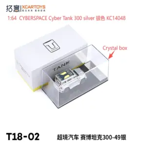 WELLY Cyber Tank 300 Diecast Model 1:64 Scale 10 S1aff559186584cda8fe0dec91543381cm