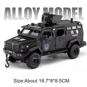 1:32 Scale SWAT Armored Vehicle Collectible 17 S1b06b5afb05f43af961ec442bd5bbe1cF