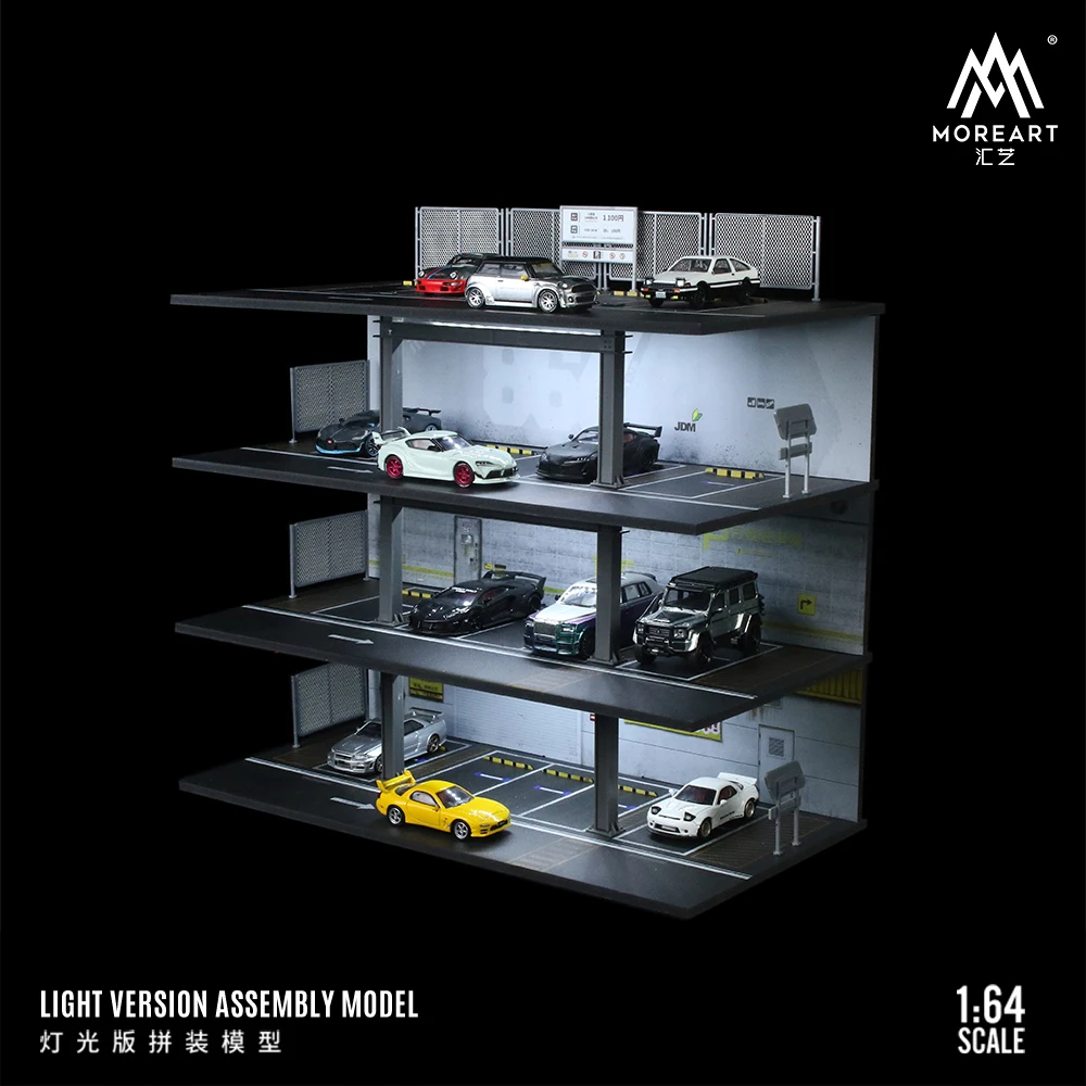 1:64 Scale Diecast Parking Garage Model 6 1:64 Scale Diecast Parking Garage Model - Image 6