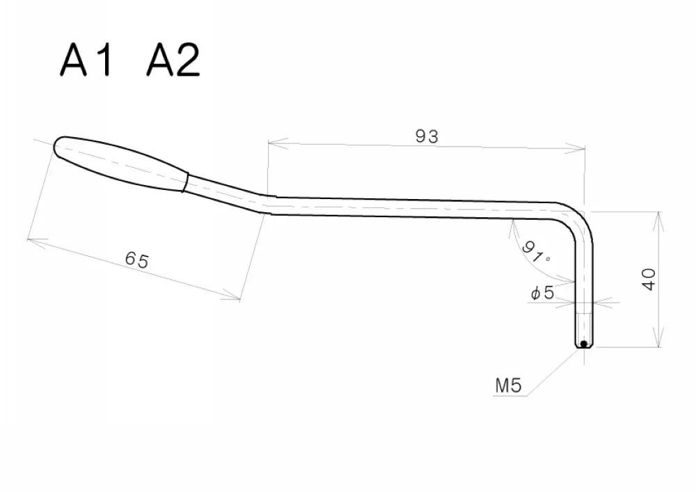 GOTOH A1 B1 Tremolo Arm for Stratocaster 2 GOTOH A1 B1 Tremolo Arm for Stratocaster - Image 2
