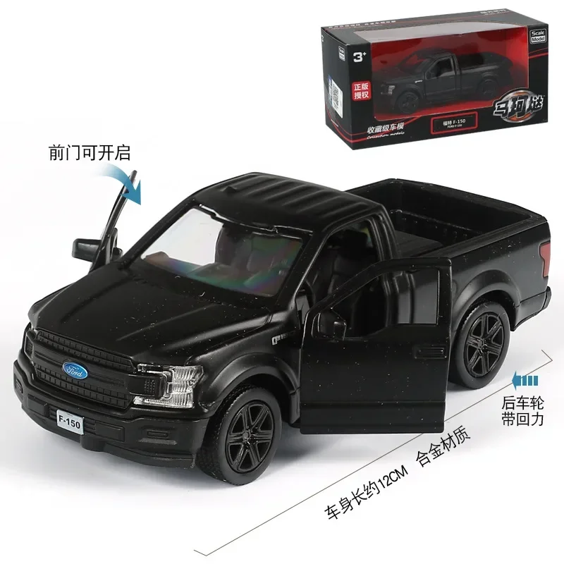 1:36 Ford F-150 Raptor Diecast Model in Black 2 1:36 Ford F-150 Raptor Diecast Model in Black - Image 2