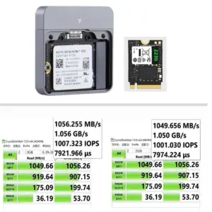 M.2 NVMe 2230 SSD Enclosure CNC Aluminum 10 S1b18c1ea10974aa49ea04f1aef33e3d3n