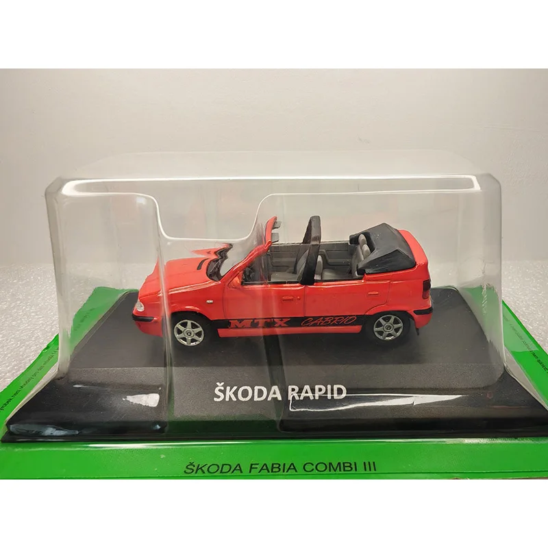 Red Škoda Rapid Touring Diecast Model 1:43 Scale 3 Red Škoda Rapid Touring Diecast Model 1:43 Scale - Image 3
