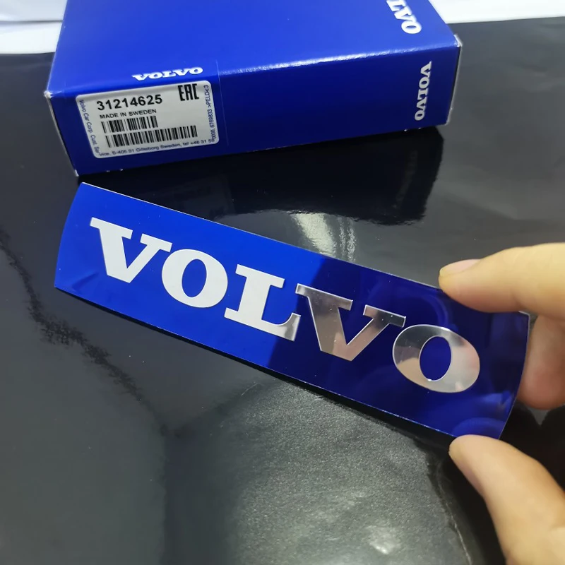 Blue Aluminum Car Decal for Luxury Models 3 Blue Aluminum Car Decal for Luxury Models - Image 3