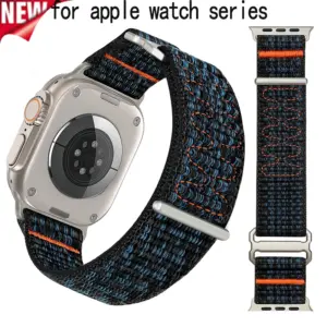 Nylon Sport Strap for Apple Watch Series 1-11