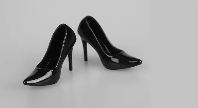 Elegant 1/6 Scale High Heel Doll Shoes 8 Elegant 1/6 Scale High Heel Doll Shoes - Image 8