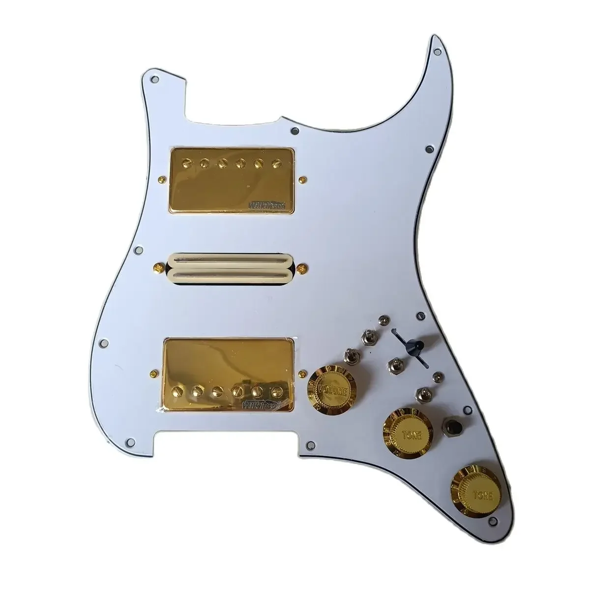 Premium Strat-Style Pickguard with Wiring Kit 2 Premium Strat-Style Pickguard with Wiring Kit - Image 2