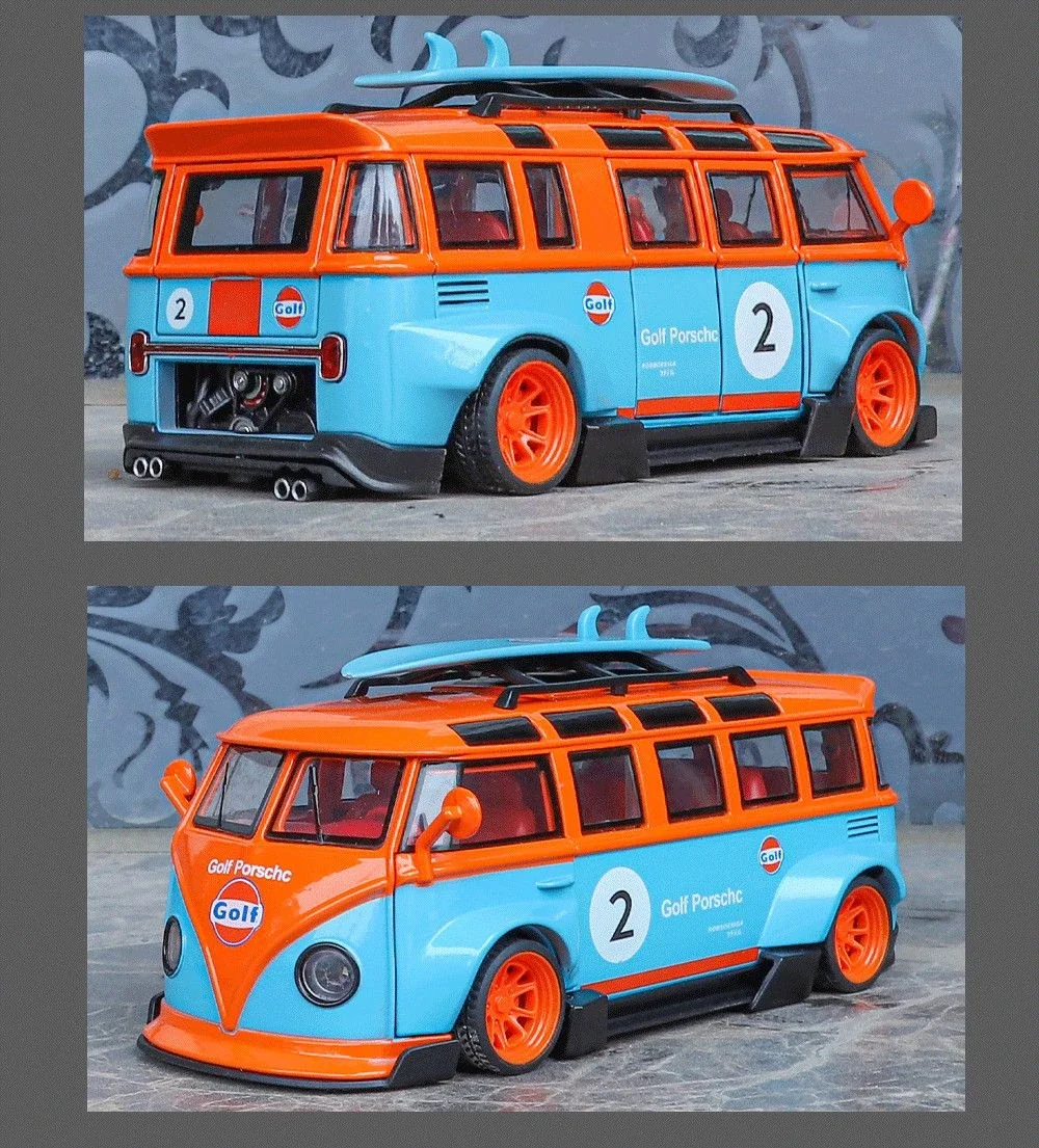 Vibrant 1:32 Scale Volkswagen T1 Mini Model 6 Vibrant 1:32 Scale Volkswagen T1 Mini Model - Image 6