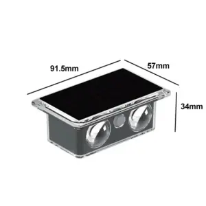 Solar Fence Light with RGB & White LEDs 13 S1b7ee6b2242d40d4826f84e2a4da4e69l