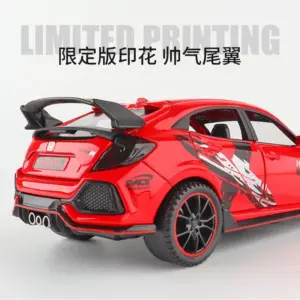 1:32 Scale Honda Civic Type-R Diecast Model 9 S1b80cbdee6064881b53a38d0cd330018J