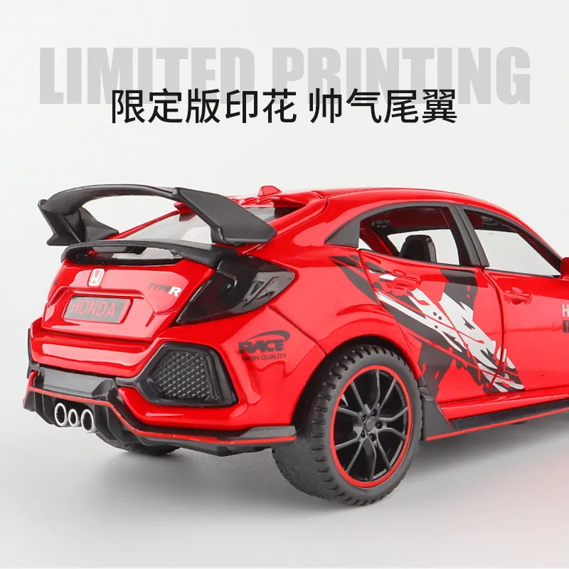1:32 Scale Honda Civic Type-R Diecast Model 3 1:32 Scale Honda Civic Type-R Diecast Model - Image 3