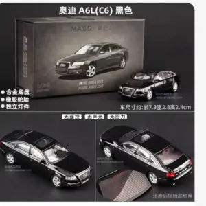 1:64 Audi A6L (C6) Diecast Model Car 19 S1b857b4d9e6f418e804b438fcd652be6q