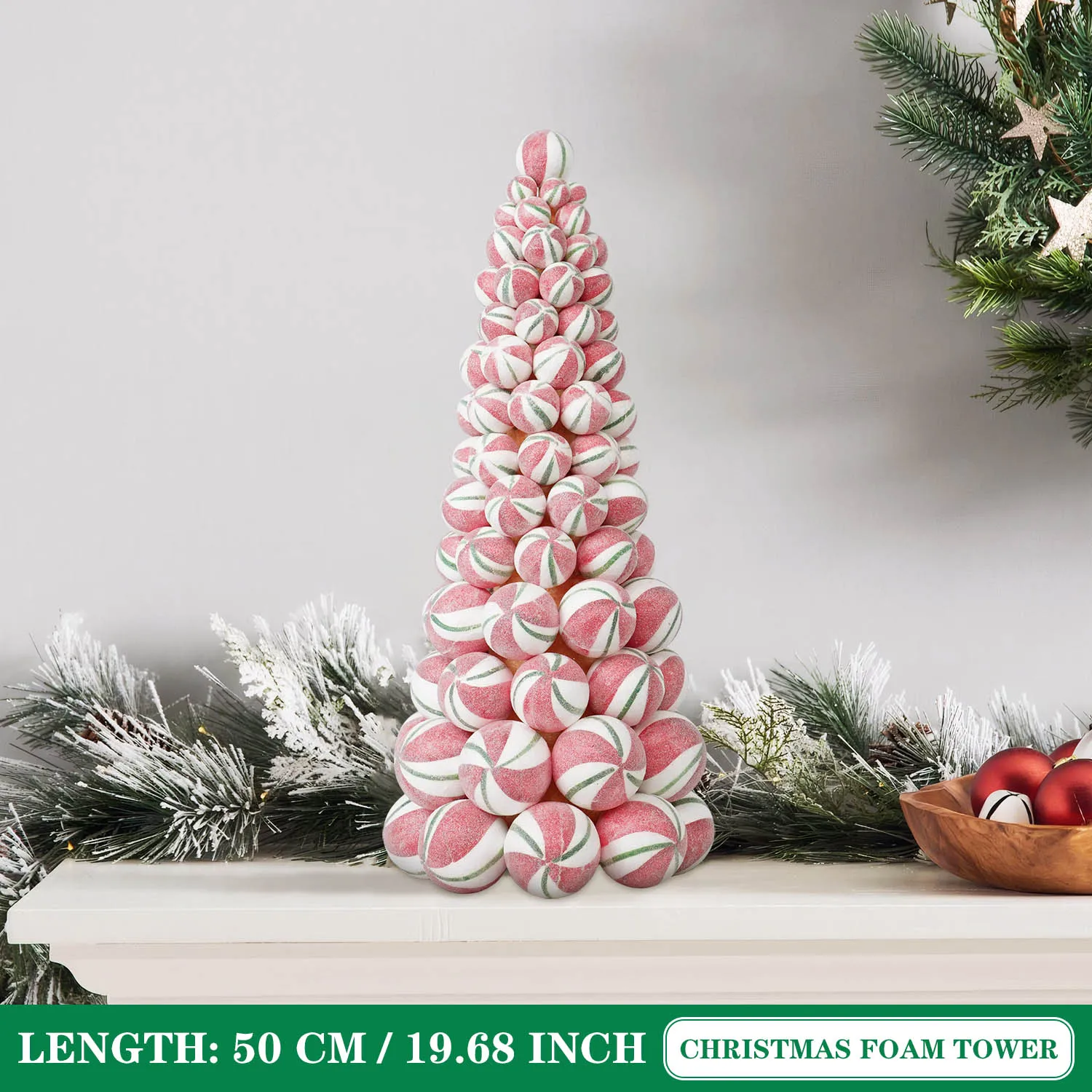 Festive 50cm Creative Christmas Tree Ornament 8 Festive 50cm Creative Christmas Tree Ornament - Image 8