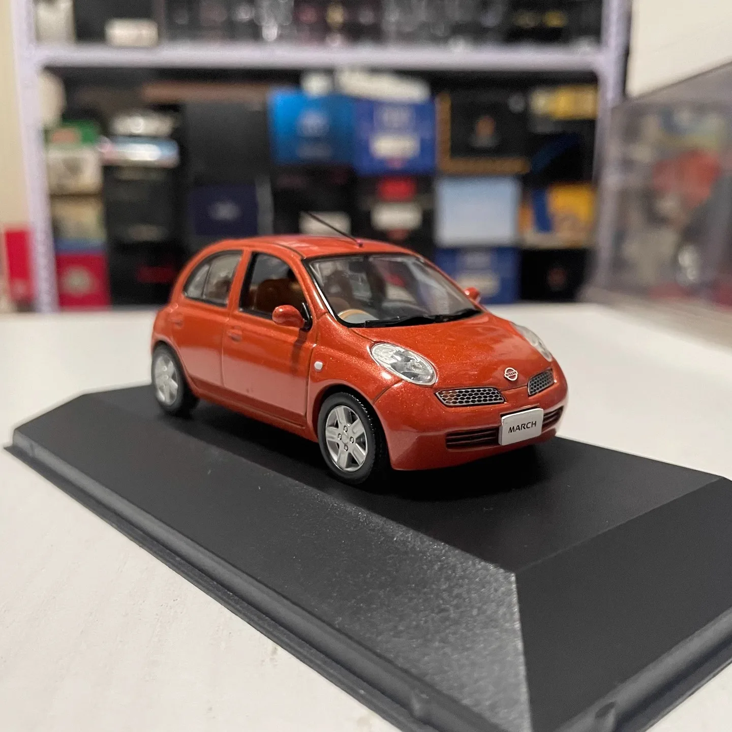 March K12 2002 Diecast Model Car in Reddish-Orange 6 March K12 2002 Diecast Model Car in Reddish-Orange - Image 6