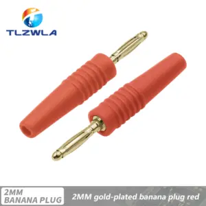 Gold Plated Banana Connectors (Set of 5) 17 S1b9e380e047d49888a6b12ce6753a971I 2