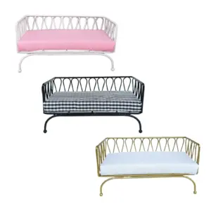 Miniature Metal Dollhouse Sofa for Collectors 11 S1ba98ca80f6e4637971b46ee0ed6eb37c