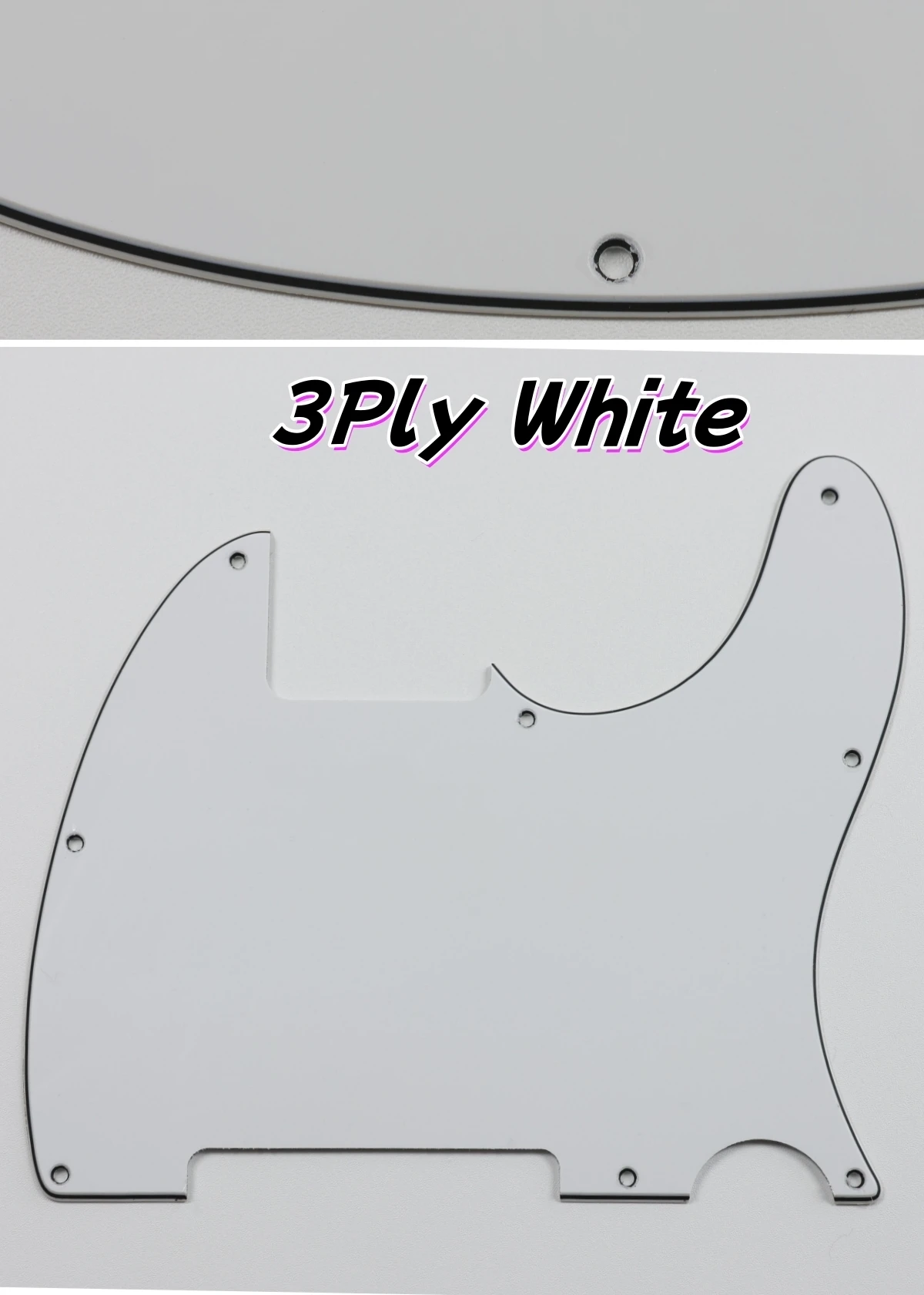 Vibrant Multicolor Telecaster Pickguard for US Models 9 Vibrant Multicolor Telecaster Pickguard for US Models - Image 9