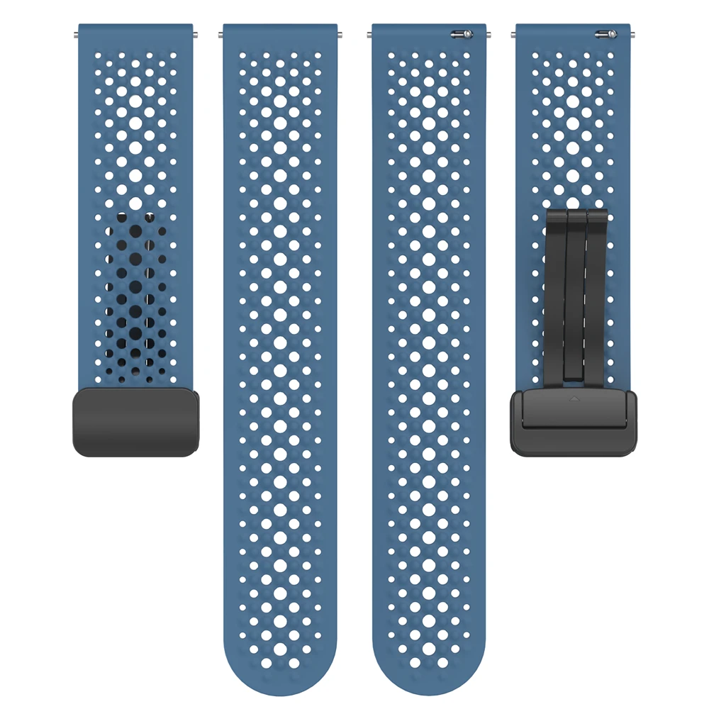 Vibrant 22mm Silicone Watch Strap for Xiaomi and More 5 Vibrant 22mm Silicone Watch Strap for Xiaomi and More - Image 5