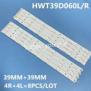 8-Piece LED Backlight Bar Set for Displays