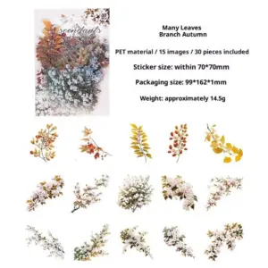 Vintage Plant Stickers Set for Crafts 19 S1c02552a16374598b40d8ddeff5b01efI