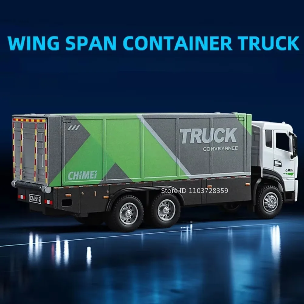 1:32 Scale Urban Cargo Container Truck Model 4 1:32 Scale Urban Cargo Container Truck Model - Image 4