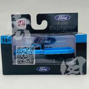 Vintage Blue 1972 Ford F-250 Explorer Diecast Model 13 S1c3d8dad2e5844b88f486a473c1a3176C
