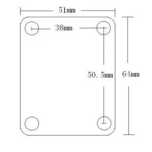 Jackson 40th Anniversary Neck Plate in Silver 6 S1c3fb2cebecf4e5db69fb191a0b0c5d0V 1
