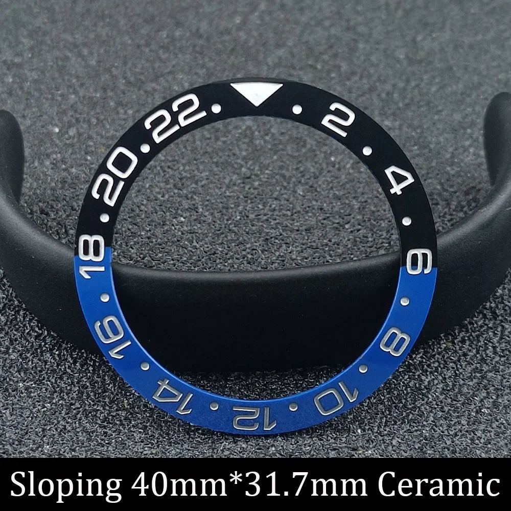 Black Ceramic Diver's Watch Bezel Insert 40mm 2 Black Ceramic Diver's Watch Bezel Insert 40mm - Image 2