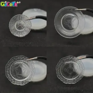 Miniature Dollhouse Dish Silicone Mold in Four Designs