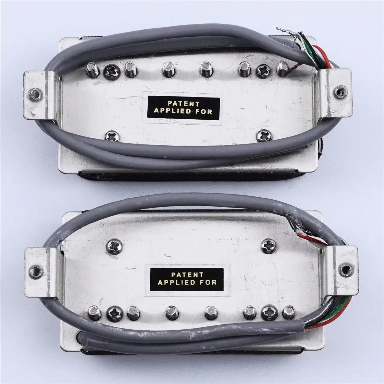 Vintage Zebra Humbucker Set for Les Paul Guitars 4 Vintage Zebra Humbucker Set for Les Paul Guitars - Image 4