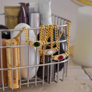 Vintage Stainless Steel Moon Pendant Necklace 11 S1c7ccb249d3b47d68793b5633d7e6181U