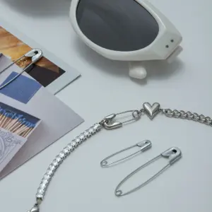 Stainless Steel Heart Bracelet Model JDB0204004-S 12 S1c900fcde782401ca8991a5ef5bb7729w