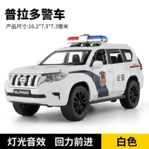 Toyota Prado 1:32 Scale Diecast Police SUV 12 S1c9e1581cafa4d00a6b4cfb4adf063c3D