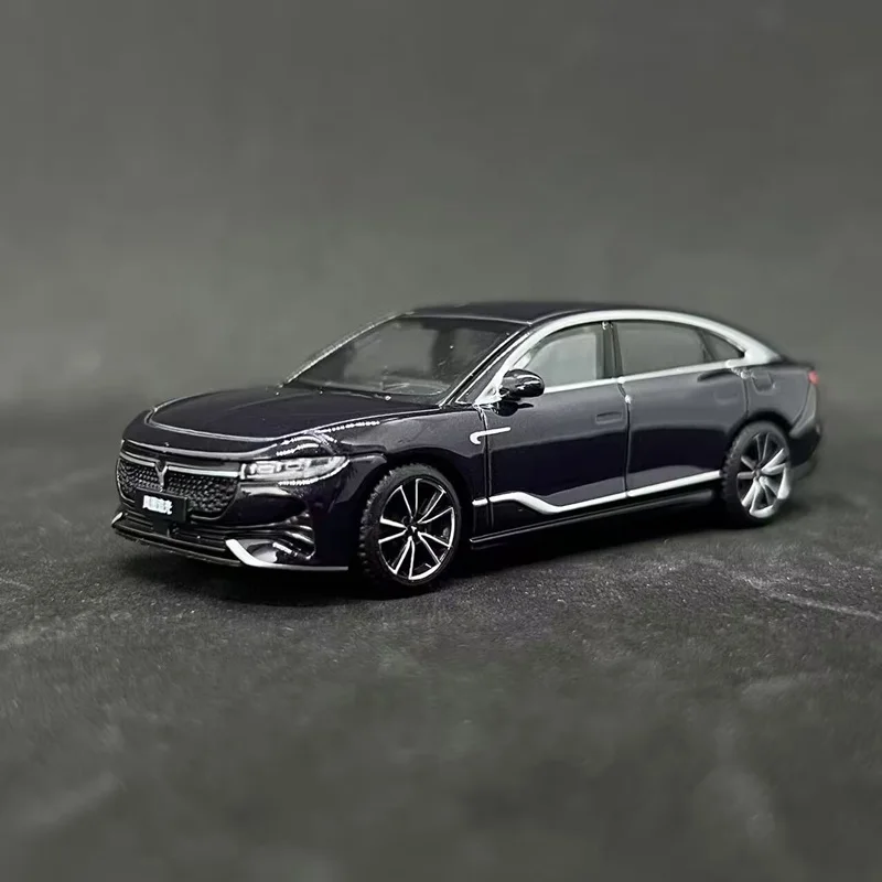 VOYAH Passion Alloy Luxy Model Car 1:64 Black & Purple 6 VOYAH Passion Alloy Luxy Model Car 1:64 Black & Purple - Image 6