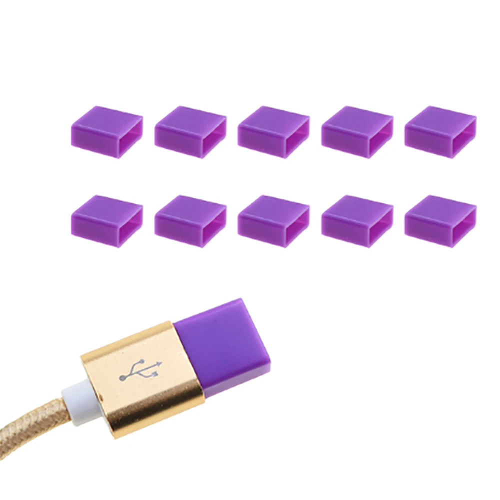 Silicone USB Port Dust Cover Set in 11 Colors 9 Silicone USB Port Dust Cover Set in 11 Colors - Image 9