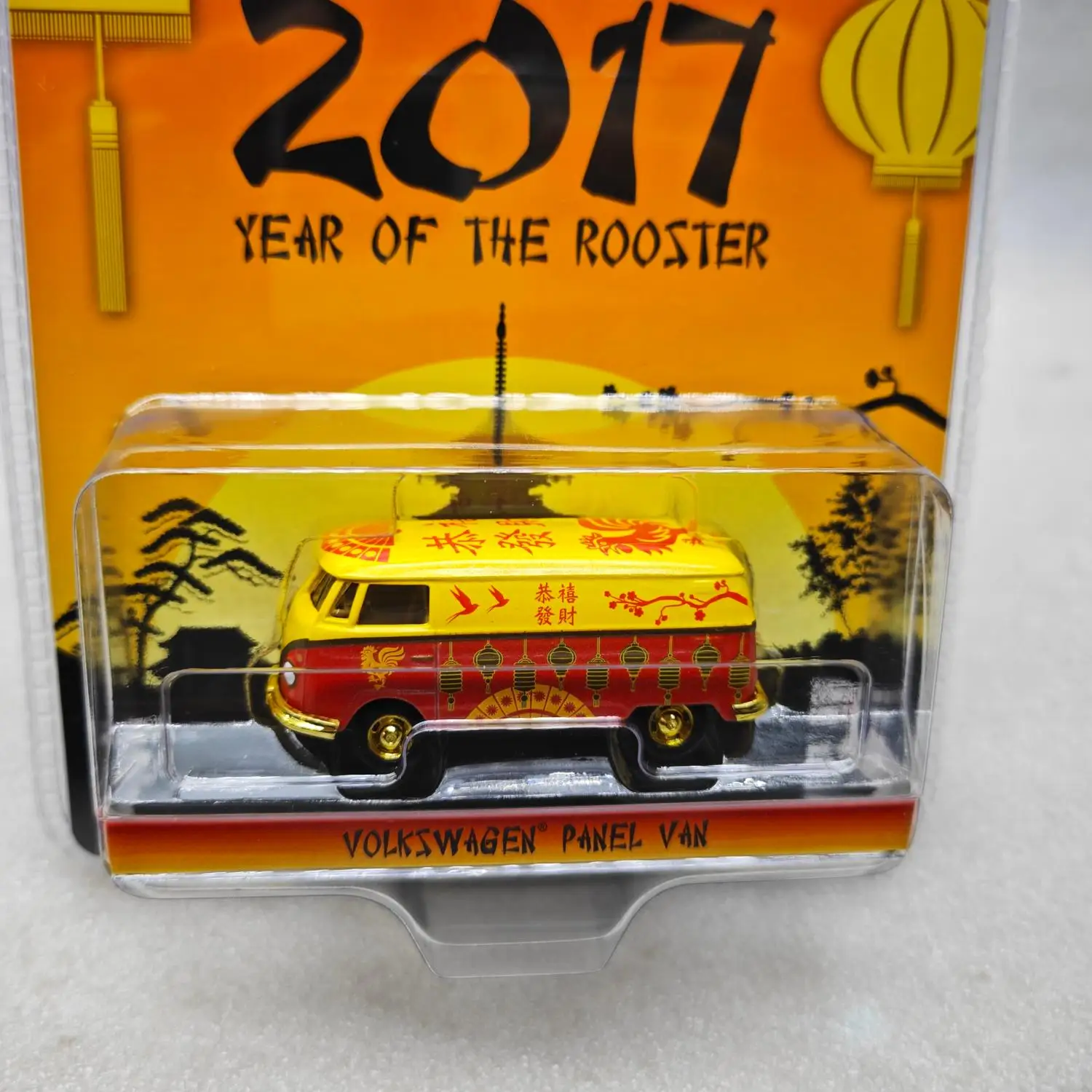 Vibrant Yellow Volkswagen T2 Van Diecast Model 4 Vibrant Yellow Volkswagen T2 Van Diecast Model - Image 4