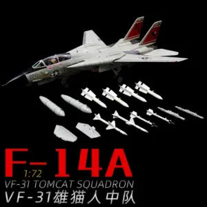 Scaled 1:72 Diecast F-14A Tomcat Model 7 S1ca8f6ca160b4715b17d6c1449e2014aH